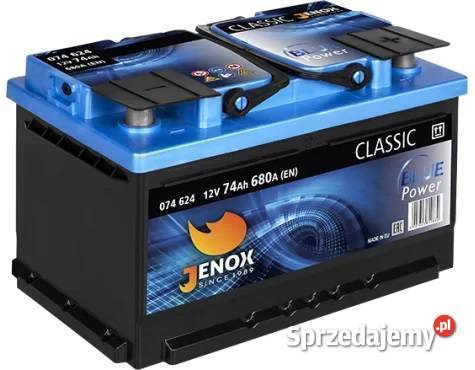 Akumulator Jenox Classic 74Ah 680A Zakopane
