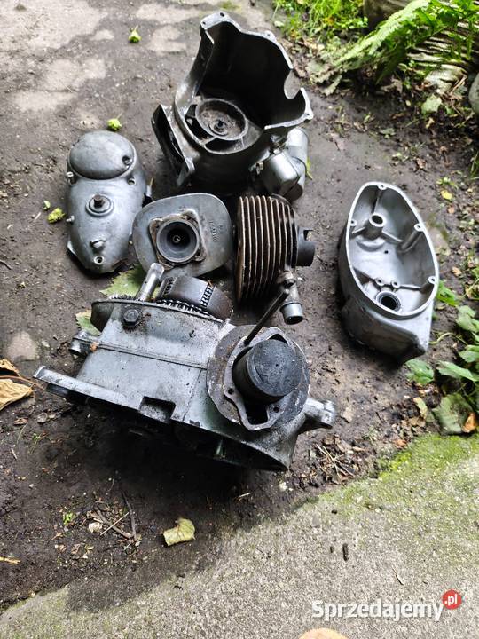 Silnik IWL Troll Berlin MZ skuter DDR Sieniawa