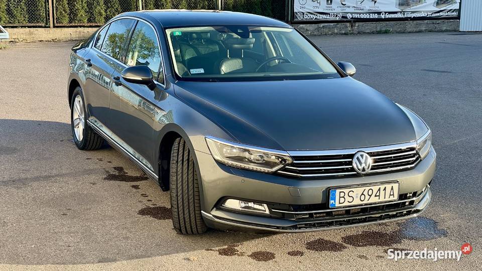 Volkswagen Passat B8 Nowe Opony 100 Bezwypadkowy Samochody osobowe podlaskie Suwałki