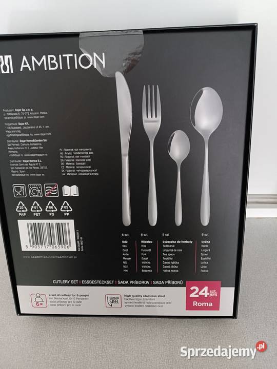 Komplet sztućców sztućce Ambition 24 Sztućce Kędzierzyn-Koźle