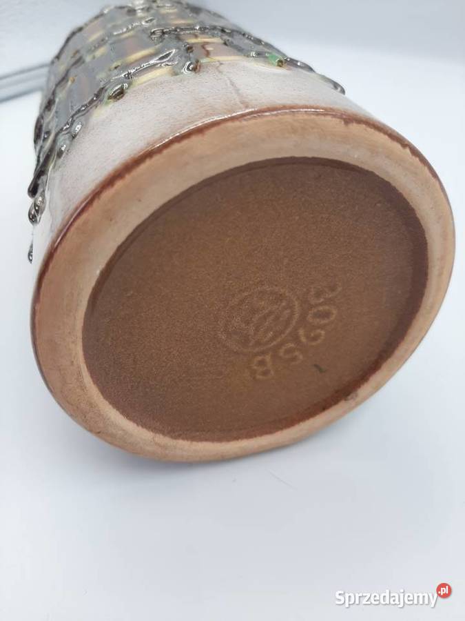 Śliczny stary ceramiczny wazonik niemiecki kujawsko-pomorskie