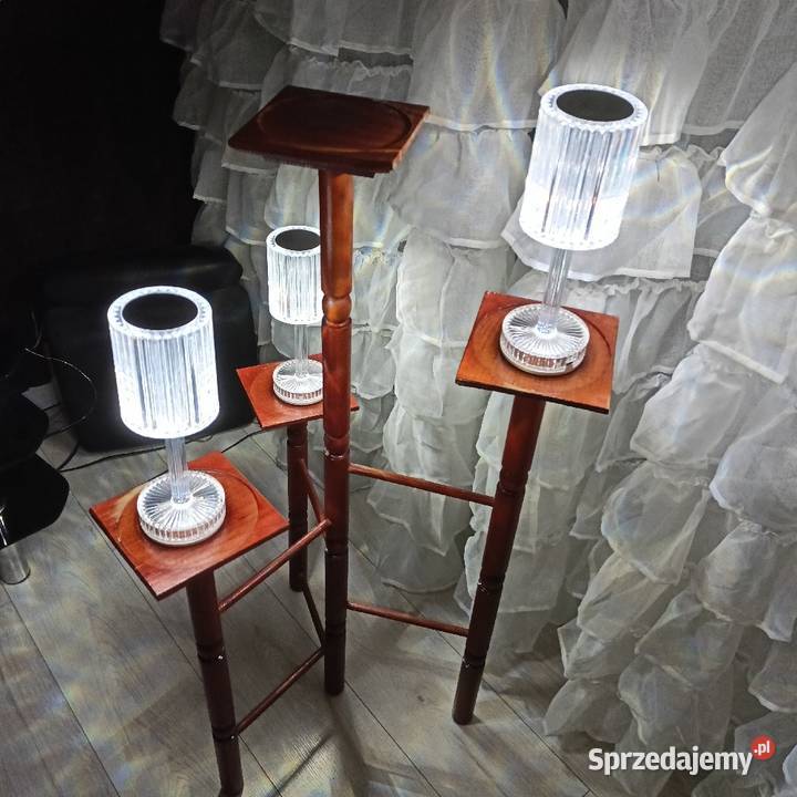 KWIETNIK DREWNIANY 4 ramienny styl vintage 100 podkarpackie Ropczyce