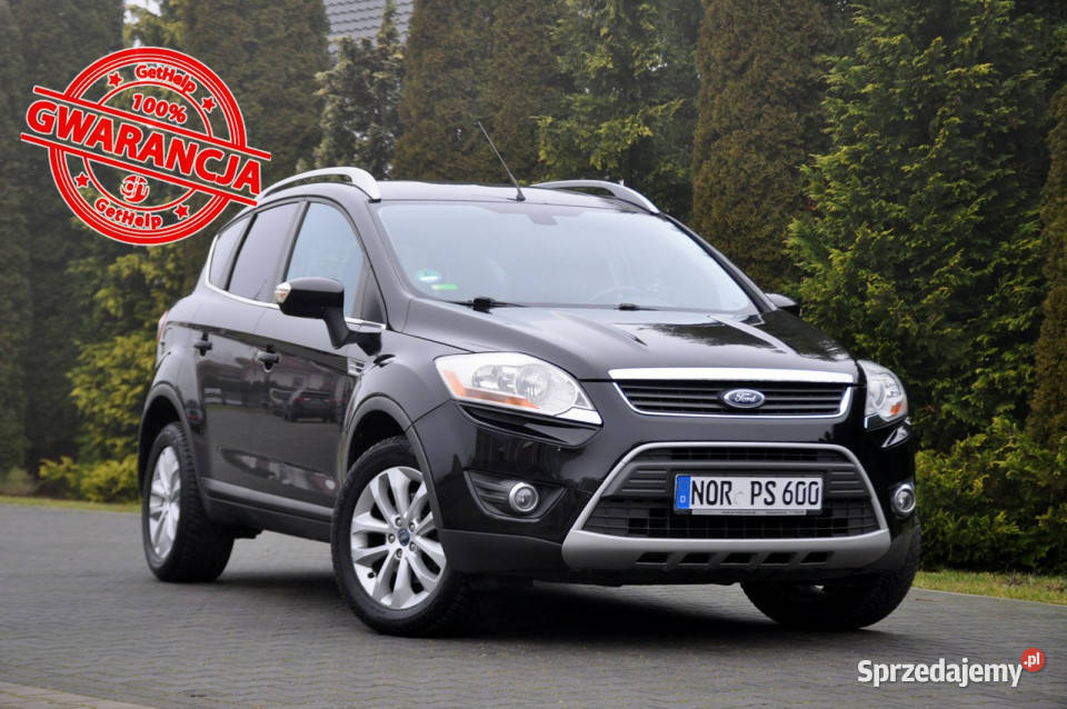 Ford Kuga 25T2004x4SkóryParktronikRelingChromI tempomat Ostrów Mazowiecka
