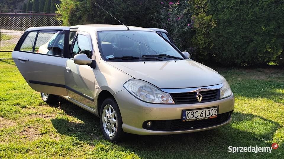Renault Thalia 2 poj 12 2011 r z inst gazową LPG 198000km Bochnia