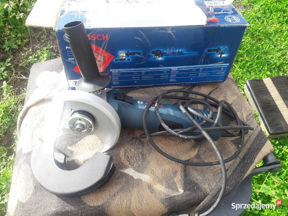 SZLIFIERKA KĄTOWA BOSCH GWS 7125 720W 125mm Miłosław sprzedam