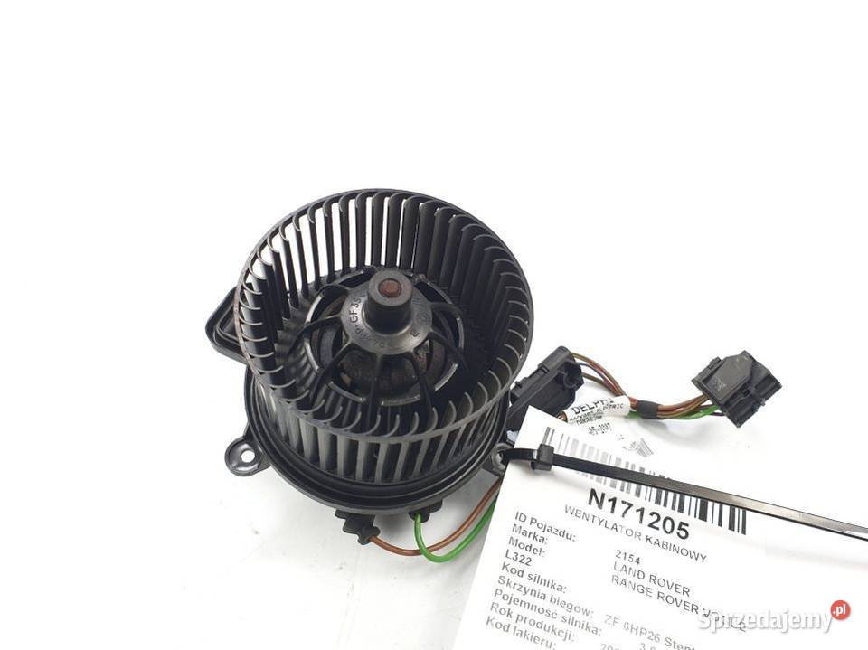 WENTYLATOR KABINOWY LAND ROVER RANGE ROVER VOGUE kujawsko-pomorskie Lipno