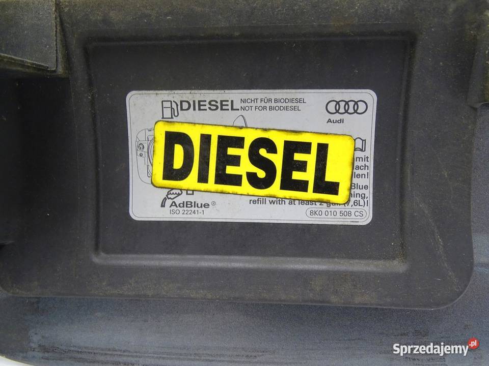 KLAPKA WLEWU PALIWA AUDI A4 B8 AVANT KOMBI LIFT małopolskie