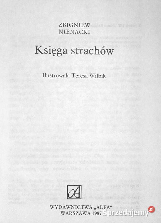 Księga strachów Zbigniew Nienacki Chełm