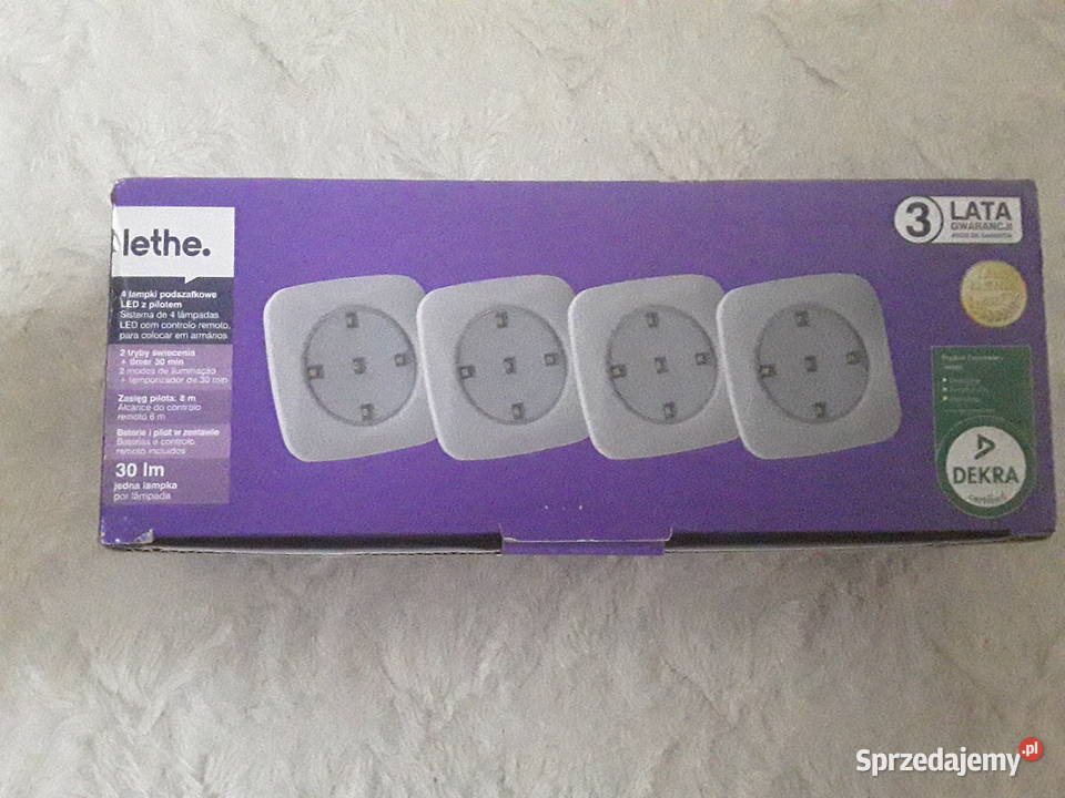 Lampki Led 4 pod szafkowe z pilotem śląskie Katowice