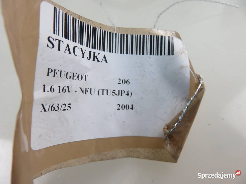 STACYJKA PEUGEOT 206