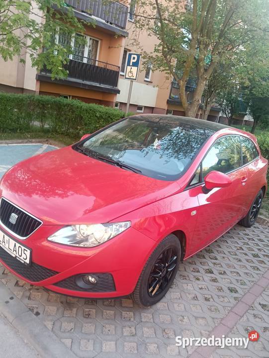 Seat Ibiza 16mpi Rok produkcji 2009 łódzkie Łask sprzedam