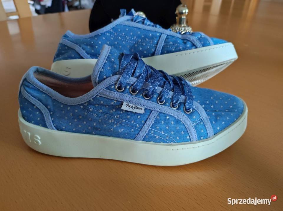 Pepe Jeans Sneakersy Brixton Denim codzienne Obuwie sportowe Kielce