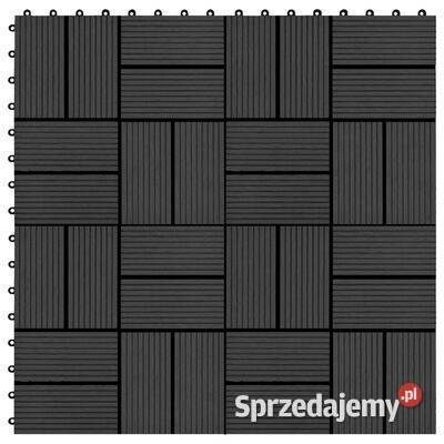 vidaXL Płytki tarasowe 11 WPC 30 x 30 1 m Warszawa