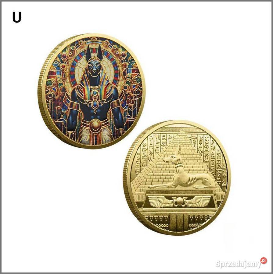 Monety pamiątkowe repliki w kolorze złotym 10 Głuchołazy