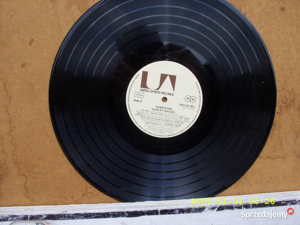 POP LP SHIRLEY BASSEYSOMETHING dolnośląskie Wołów