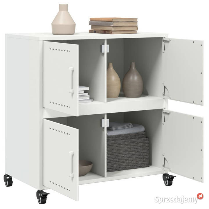 Szafka biała 68x39x72 stal WM846655 Warszawa