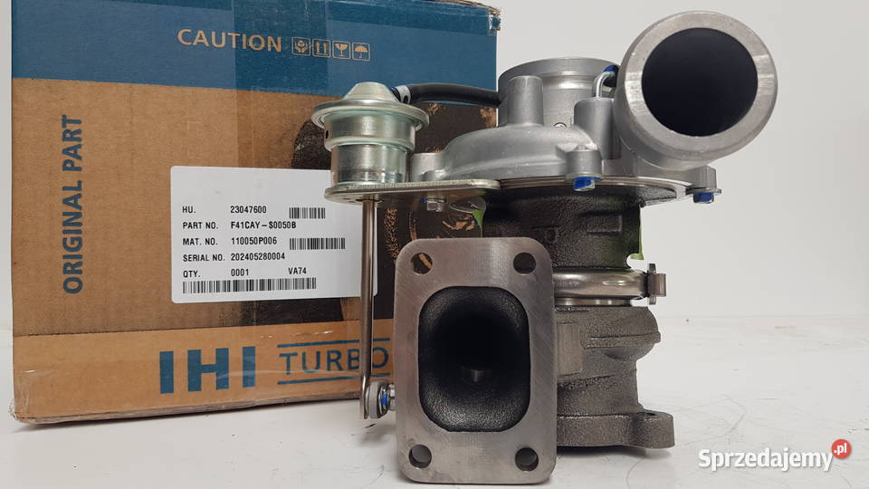 Turbosprężarka IHI VA74 F41CAYS0050B mazowieckie sprzedam