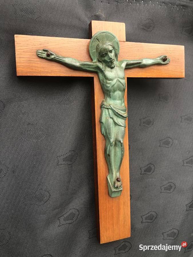 Krucyfiks Krzyż krzyżyk na ścianę sprzedam