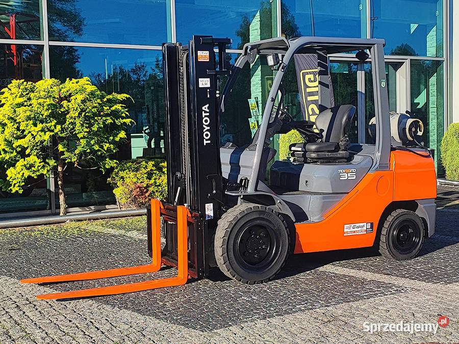 Wózek widłowy Toyota 028FGJF35 35 tony duplex 3 Kęty