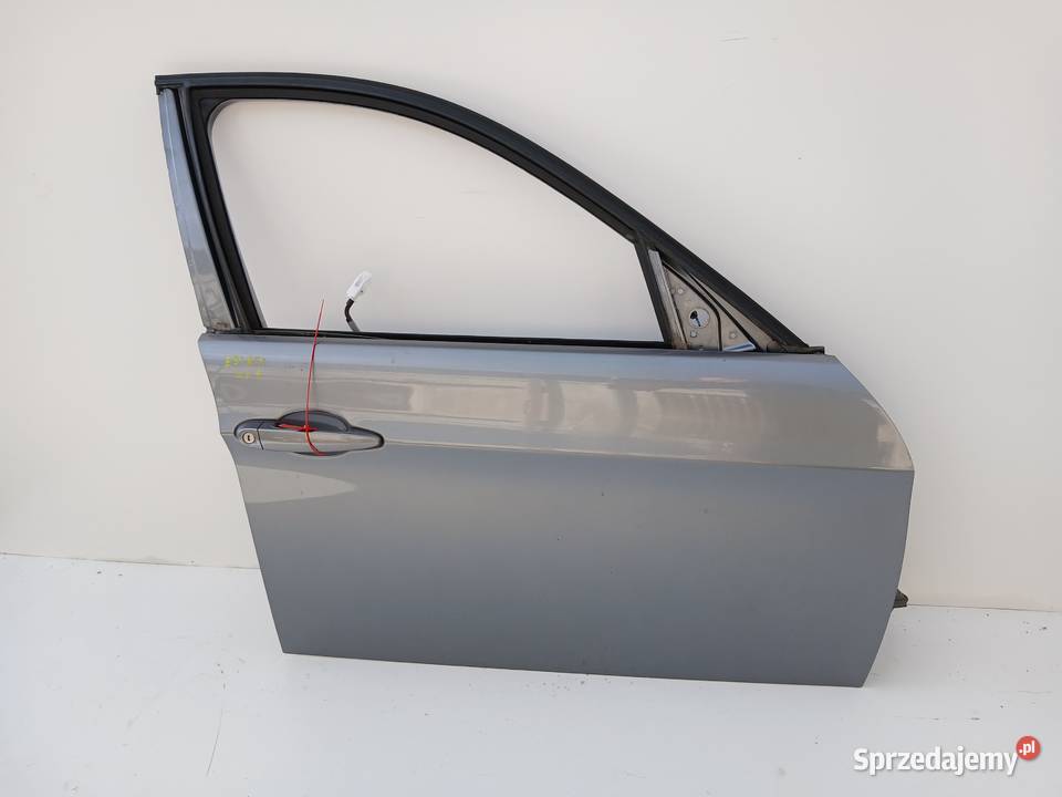 DRZWI PRAWE PRZEDNIE BMW E90 E91 A52 SPACEGRAU Strzyżewice