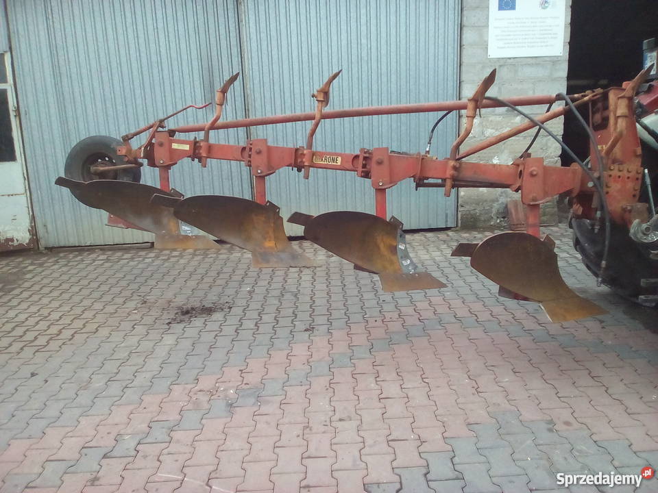 Pług Krone 4 skibowy nieuszkodzony Busko-Zdrój sprzedam