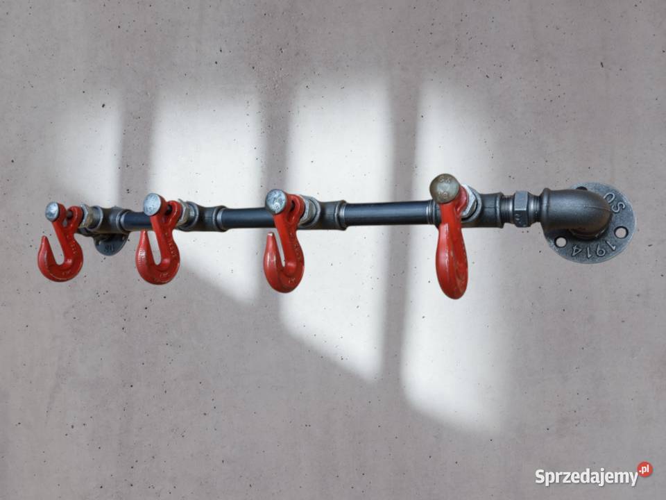 Wieszak loft wieszak industrialny wieszak zachodniopomorskie Kołobrzeg sprzedam