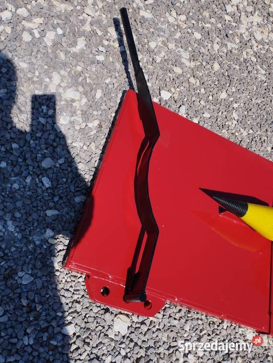 Łuparka świdrowa WOM z dociskiem mechanicznym do Leśnictwo Iława