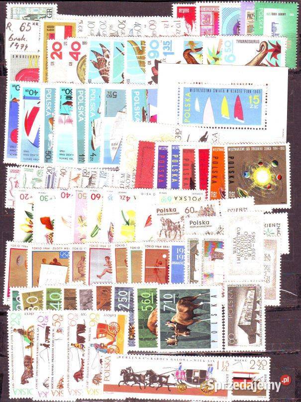 Zn Rocznik 1965 Filatelistyka Gliwice