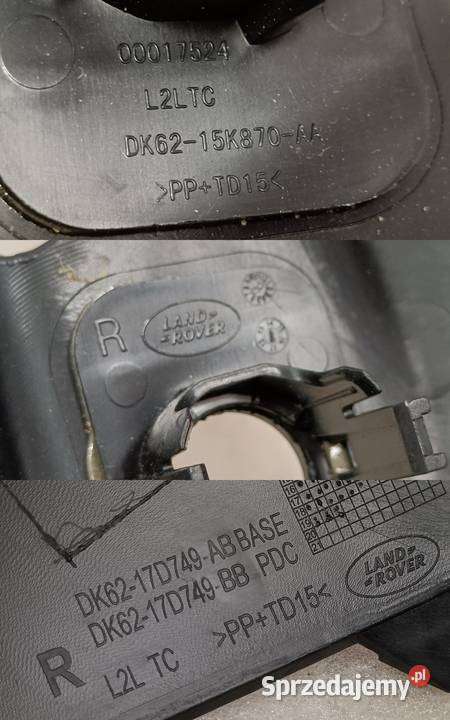 RANGE ROVER SPORT L494 NAROŻNIK ZDERZAKA PRAWY wielkopolskie Pleszew