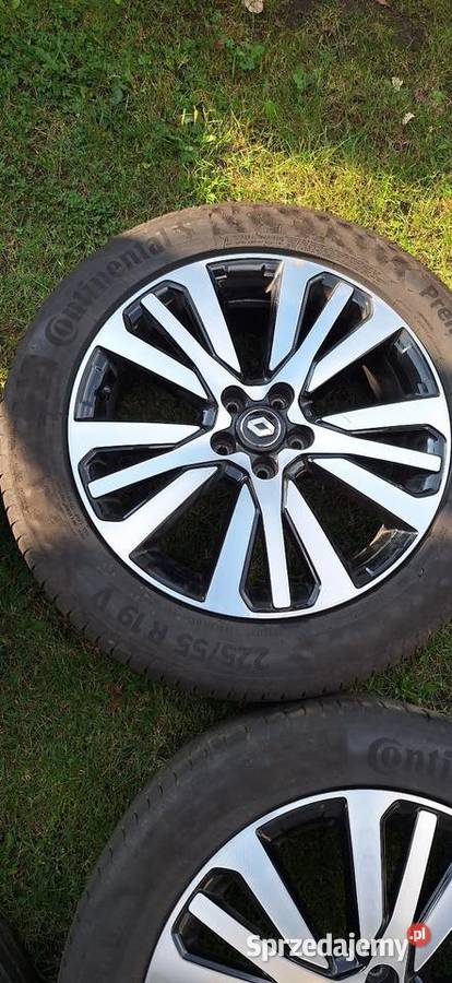 Alufelgi z oponami Renault Koleos 22555 R19 V Chrząstowice sprzedam