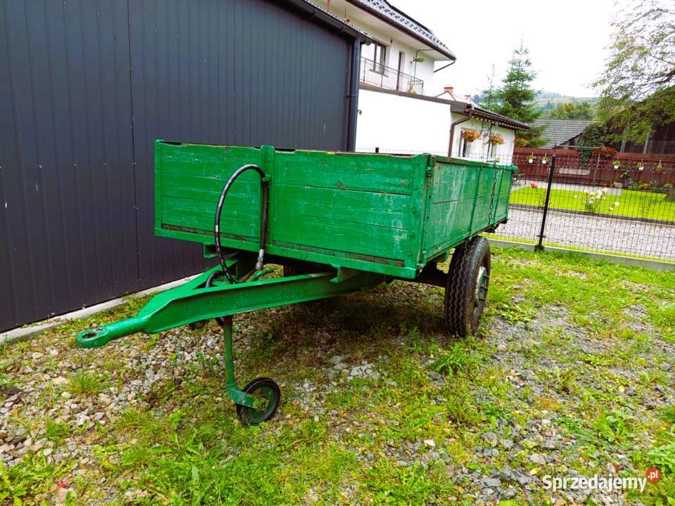 Przyczepa z wywrotem do tyłu nieuszkodzony