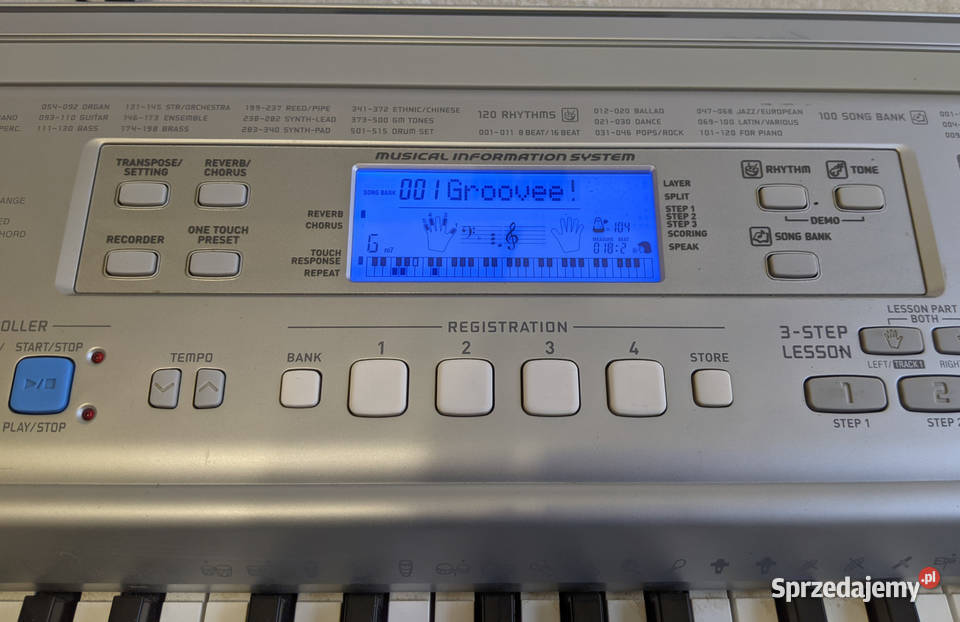 Keyboard CASIO CTK 810 z USB 515 barw sprzedam