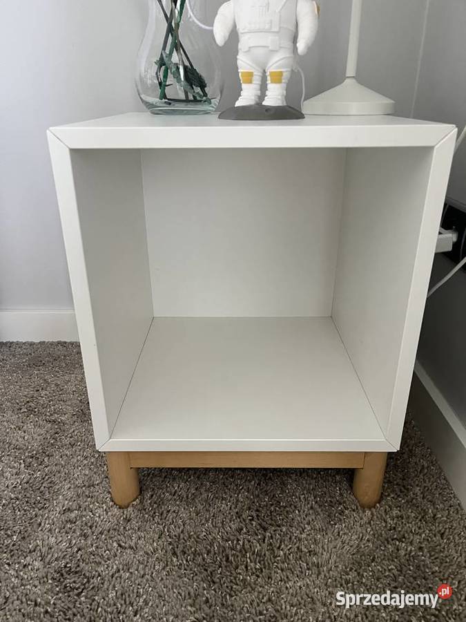Rama łóżka z tapicerowanym zagłówkiem Malm Ikea Myślenice