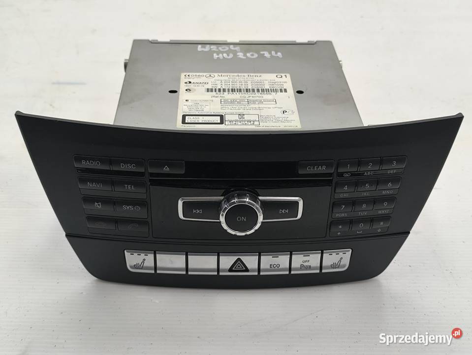CD RADIO NAWIGACJA MERCEDES W204 LIFT SEDAN sprzedam