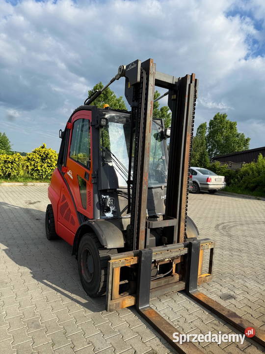 wózek widłowy LINDE H50D 5000 370m kabina Działoszyn sprzedam