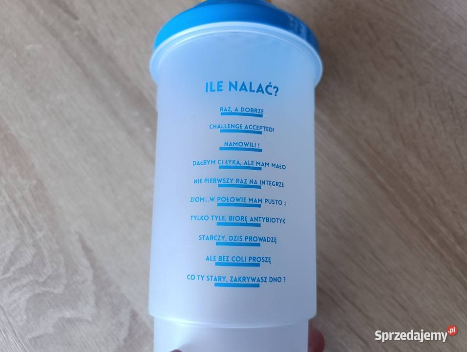 Shaker niebieski nowy Kwidzyn