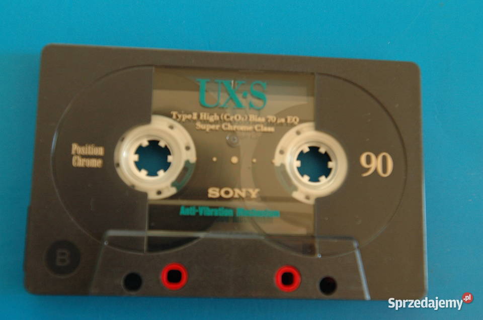 kaseta audio SONY II UXS90 CHROM Gdańsk