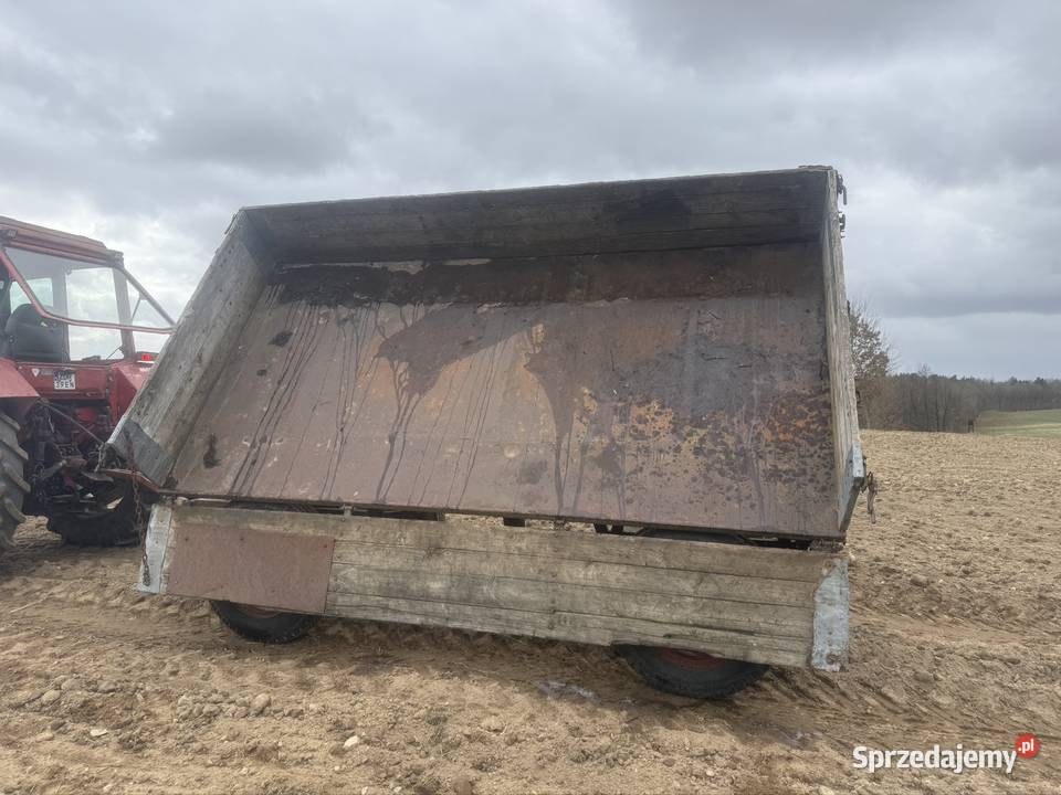 Przyczepa wywrotka nieuszkodzony Ostrowice