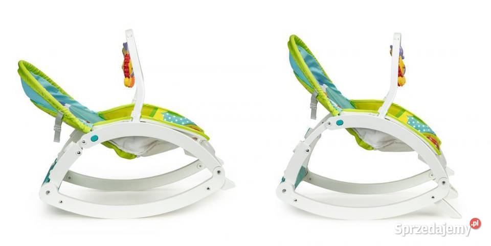 Leżaczek bujaczek fotelik 2w1 wibracje melodie Leżaczek Bielsk Podlaski