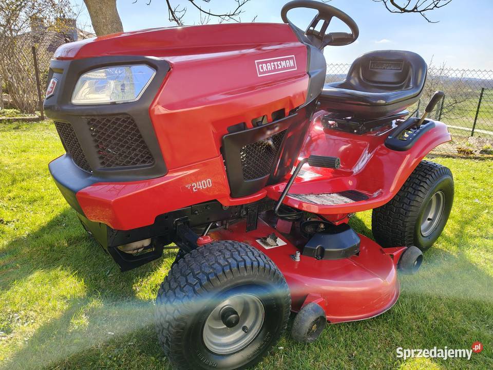 Kosiarka traktorek craftsman 19 super stan Kosy i podkaszarki Pilzno