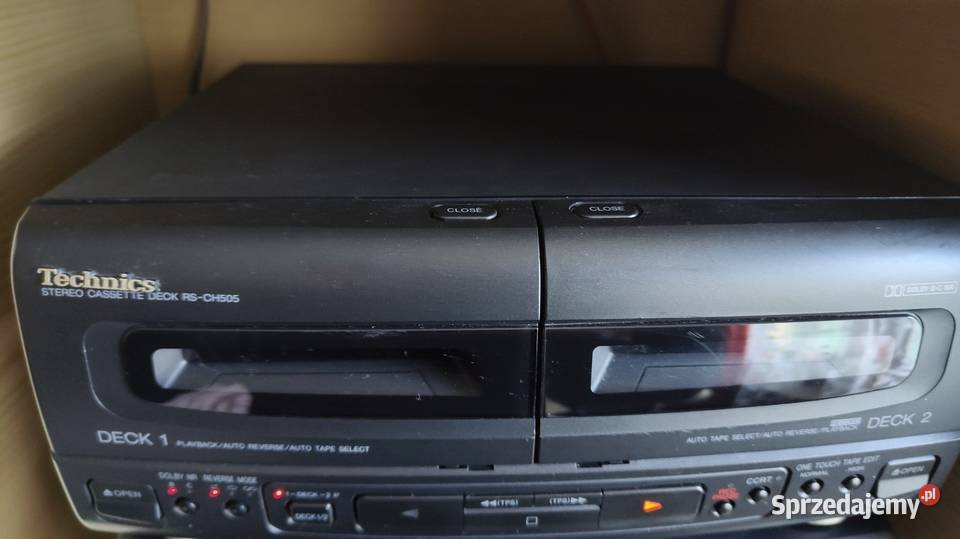 Wieża Technics SE CH515A zadbana komplet Wieże i miniwieże śląskie