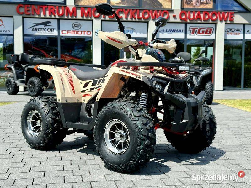 QUAD ASIX FOURCRAFT 125CC PIASKOWOCZERWONY Pozostałe Kraków