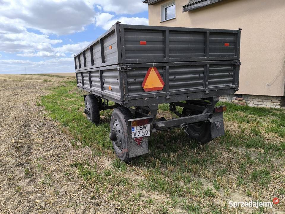 Przyczepa rolnicza zarejestrowana ubezpieczona Lublin sprzedam