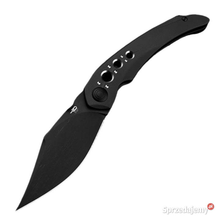 Nóż składany Bestech Razon Black Titanium Black Warszawa