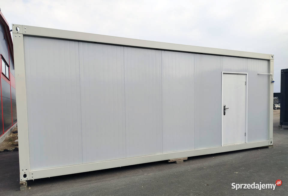 Kontener socjalny budowlany sanitarny 3x7m mazowieckie Maków Mazowiecki