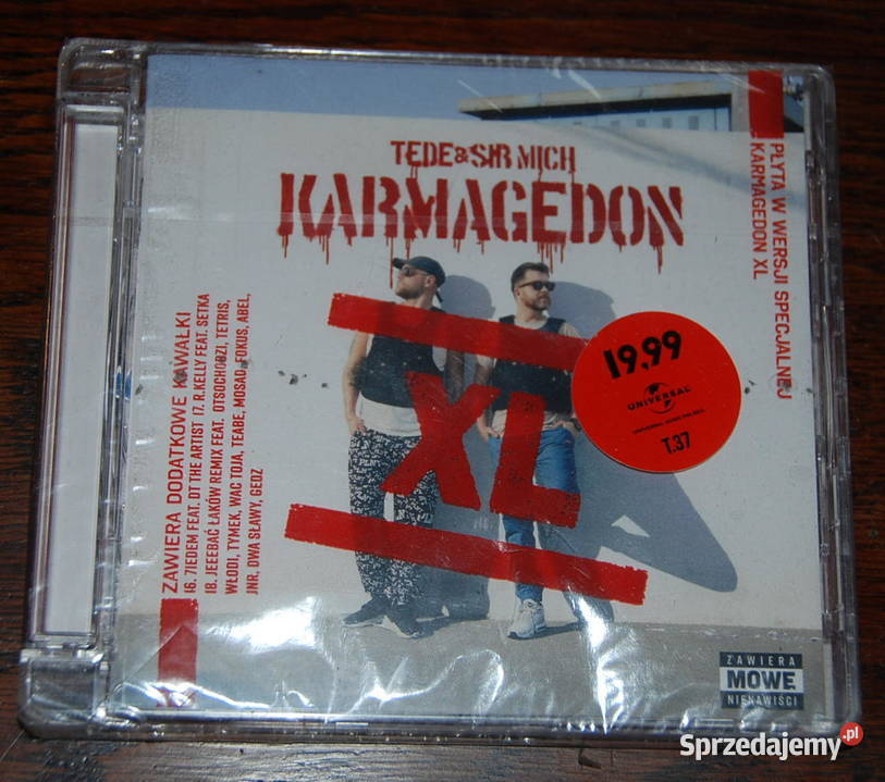 Płyta CD Tede Sir Mich Karmagedon XL Nowa Folia Warszawa