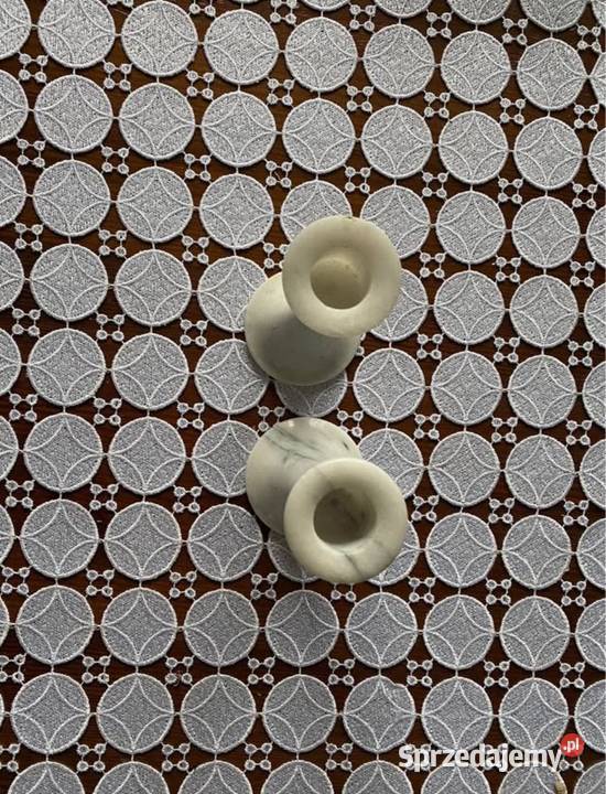 Świeczniki Marmurowe podlaskie Suwałki sprzedam