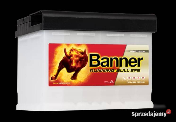 Akumulator Banner RUNNING BULL EFB 65Ah 640A dolnośląskie Wałbrzych