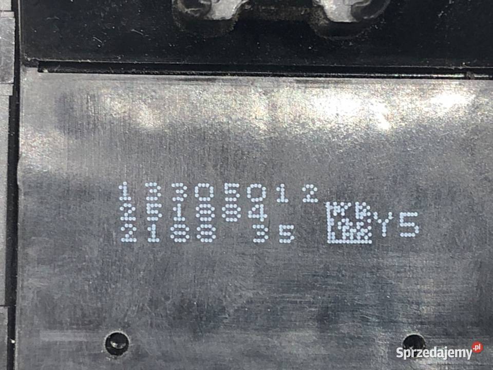 PRZEŁĄCZNIK SZYB OPEL ZAFIRA C 13305012 Minivan Mechanizmy opuszczania szyb sprzedam