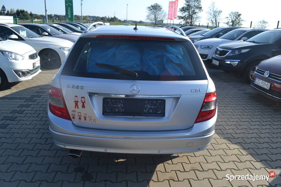 Mercedes C 220 CDI z NiemiecOpłacony 37 wielofunkcyjna kierownica Zgorzelec sprzedam